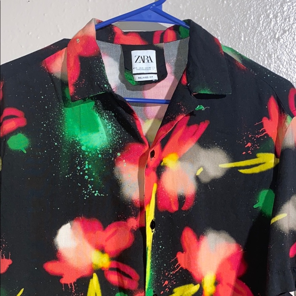 Zara button up shirt